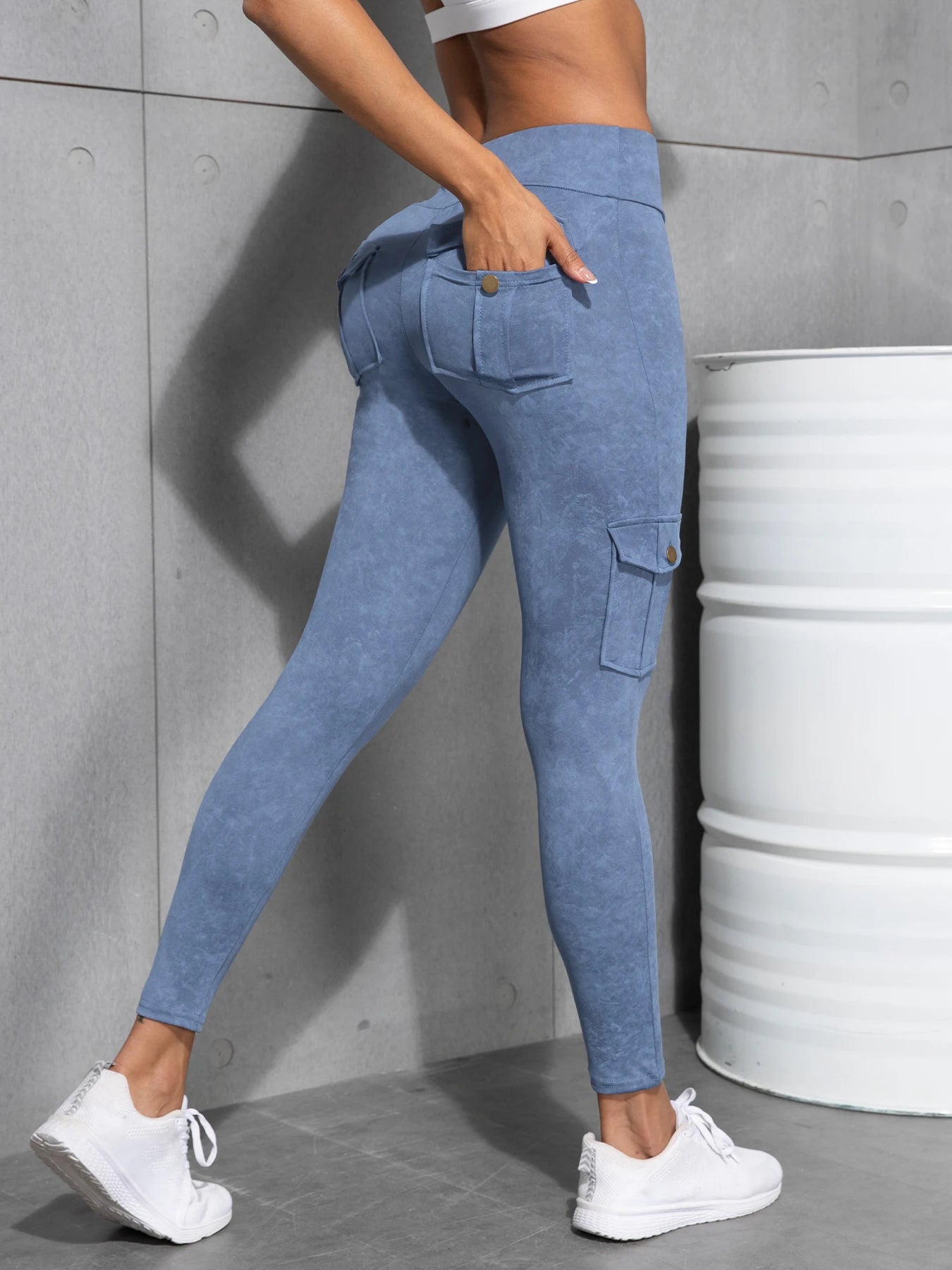 Yoga Leggings mit Taschen